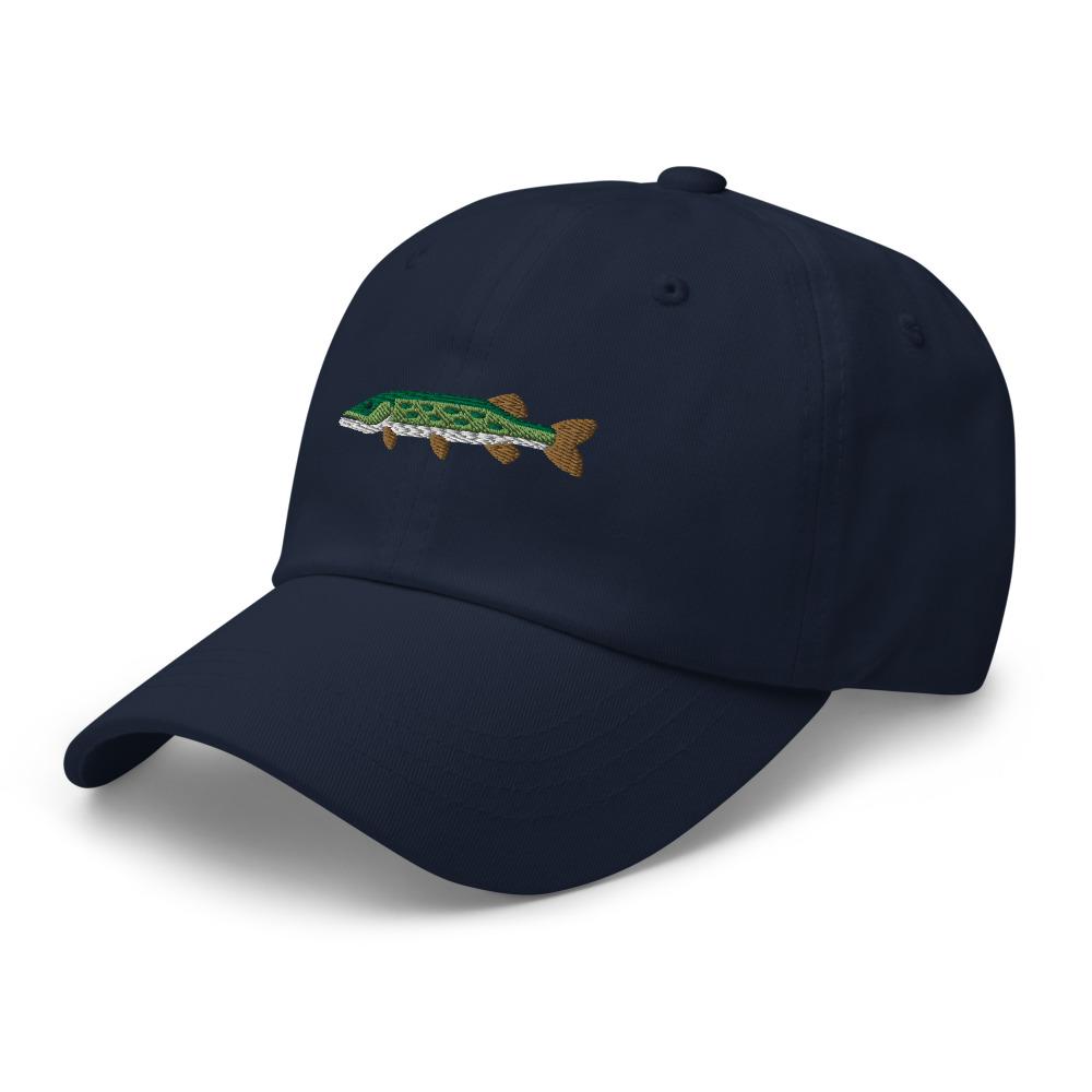 PIKE FISHING HAT Pike Fisherman Flex Fit Hat Dad Hat Northern Pike Cap  Fisherman Gift Ideas Pike Fishing Fitted Cap Fishing Guide 